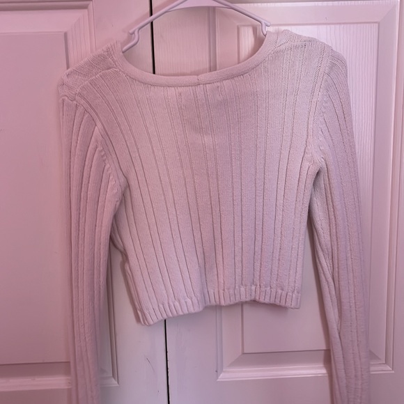 Hollister White Cardigan - Picture 3 of 4